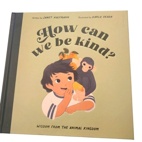 LINCOLN Book For Children "How Can We Be Kind?" Animal Kingdom Hardbound‎ - Picture 11 of 11